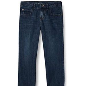 NWT THE CHILDRENS PLACE Boys' Basic Straight Leg Adjustable Waist Blue Jeans 16